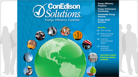 ConEdison Solutions Trade Show Wall